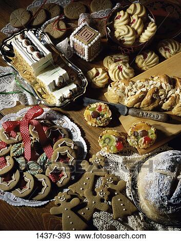 Stock Image - choices, cake, food, still life, assortment, variety. Fotosearch