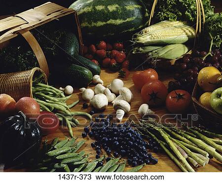 corn, choices, healthy, mushrooms, fruit, beans View Large Photo Image Stock Image - corn, choices, healthy, mushrooms, fruit, beans. Fotosearch