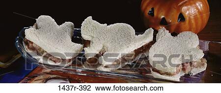 festive, Halloween, food, still life, holiday, sandwich View Large Photo Image Stock Image - festive, Halloween, food, still life, holiday, sandwich. Fotosearch