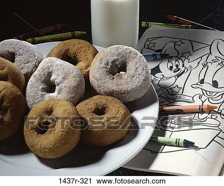 glass, plate, milk, sweet, snack, food View Large Photo Image Stock Image - glass, plate, milk, sweet, snack, food. Fotosearch