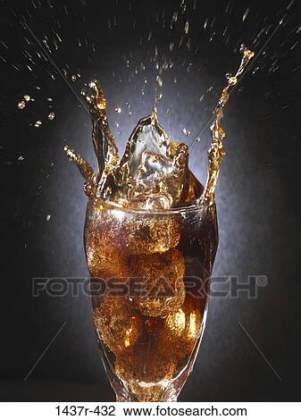 glass, splash, cold, splashing, still life, liquid View Large Photo Image Stock Image - glass, splash, cold, splashing, still life, liquid. Fotosearch