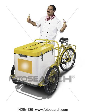 industry, vendor, ice cream, Middle-aged, cooler View Large Photo Image Stock Photo - industry, vendor, ice cream, Middle-aged, cooler. Fotosearch
