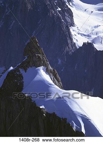 Stock Photo - Mont Blanc, Chamonix, France. Fotosearch