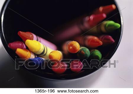 overhead, assorted, arts, jar, crayons, still life View Large Photo Image Stock Photograph - overhead, assorted, arts, jar, crayons, still life. Fotosearch