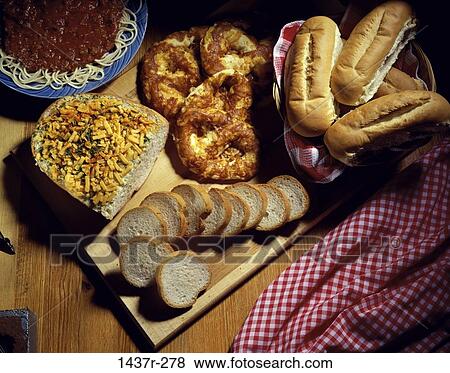 pasta, assorted, soft, breads, food, still life View Large Photo Image Stock Photo - pasta, assorted, soft, breads, food, still life. Fotosearch