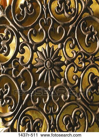 pattern, iron, background, decorative, wrought iron View Large Photo Image Stock Image - pattern, iron, background, decorative, wrought iron. Fotosearch