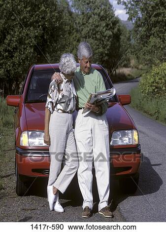 people, couple, map, senior, car, outdoors, tourism View Large Photo Image Stock Image - people, couple, map, senior, car, outdoors, tourism. Fotosearch