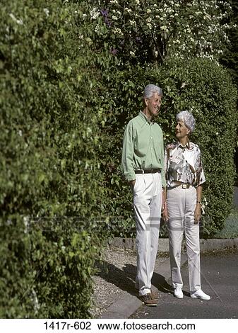 people, couple, senior, standing, outdoors, stand View Large Photo Image Stock Image - people, couple, senior, standing, outdoors, stand. Fotosearch