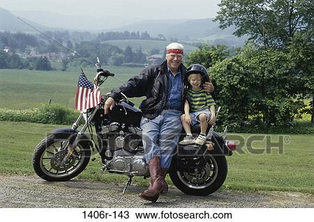 people, helmet, motorcycle, outdoors, transportation, family View Large Photo Image Stock Image - people, helmet, motorcycle, outdoors, transportation, family. Fotosearch