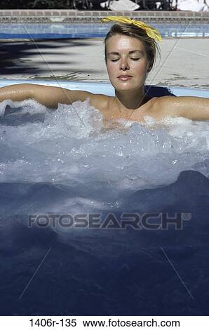 people, water, pool, woman, outdoors, relaxing View Large Photo Image Stock Photography - people, water, pool, woman, outdoors, relaxing. Fotosearch