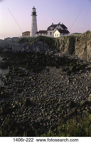 Portland Head Lighthouse, Maine, USA View Large Photo Image Stock Image - Portland Head Lighthouse, Maine, USA. Fotosearch