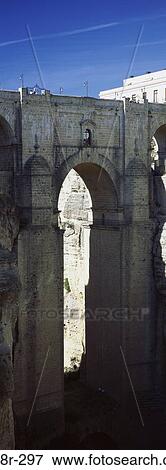 Puente Nuevo, Ronda, Spain View Large Photo Image Stock Photo - Puente Nuevo, Ronda, Spain. Fotosearch