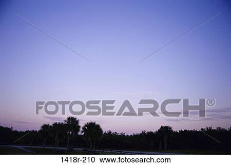 sky, morning, silhouette, land, trees, nature View Large Photo Image Stock Image - sky, morning, silhouette, land, trees, nature. Fotosearch