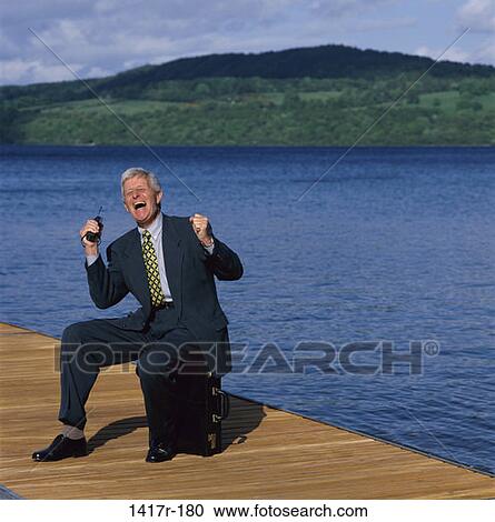 telephone, briefcase, excited, sitting, senior, phone View Large Photo Image Stock Image - telephone, briefcase, excited, sitting, senior, phone. Fotosearch