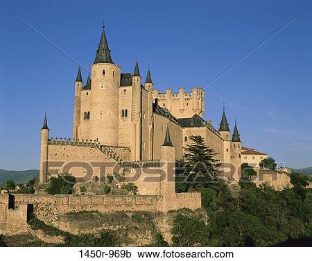 Alcazar, Segovia, Spain View Large Photo Image Stock Image - Alcazar, Segovia, Spain. Fotosearch