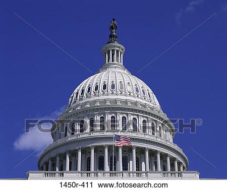 Stock Image - Capitol Building, Washington, D. C., USA. Fotosearch