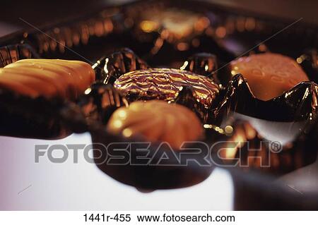chocolate, candy, snack, food, still life, tray View Large Photo Image Stock Photography - chocolate, candy, snack, food, still life, tray. Fotosearch