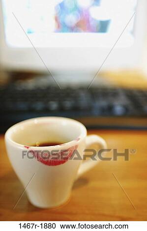 coffee, mug, lipstick, still life, tea, cup View Large Photo Image Stock Image - coffee, mug, lipstick, still life, tea, cup. Fotosearch