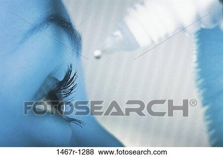 eye, blue, health, medicine, treatment, vision View Large Photo Image Stock Photo - eye, blue, health, medicine, treatment, vision. Fotosearch