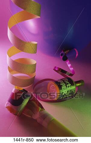 festive, streamers, balloon, still life, holiday, noisemakers View Large Photo Image Stock Image - festive, streamers, balloon, still life, holiday, noisemakers. Fotosearch