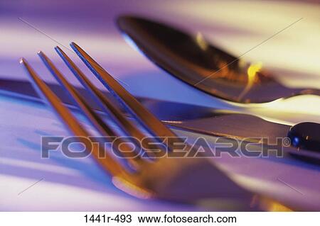 fork, spoon, knife, still life, detail, housewares View Large Photo Image Stock Image - fork, spoon, knife, still life, detail, housewares. Fotosearch