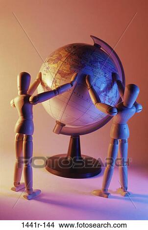 globe, still life, dolls, figurines, puppets, Still lifes various View Large Photo Image Picture - globe, still life, dolls, figurines, puppets, Still lifes various. Fotosearch