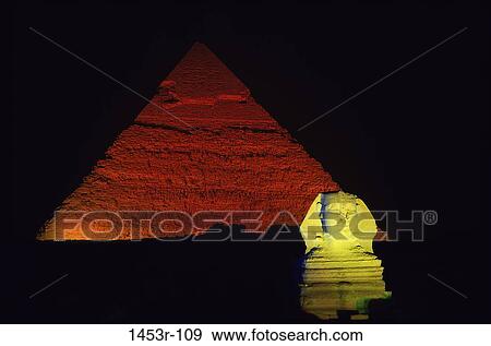 Great Sphinx, Chephren Pyramid, Giza, Egypt View Large Photo Image Stock Photo - Great Sphinx, Chephren Pyramid, Giza, Egypt. Fotosearch