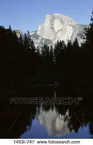 Half Dome, Merced River, Yosemite National Park, California, USA View Large Photo Image Stock Photo - Half Dome, Merced River, Yosemite National Park, California, USA. Fotosearch