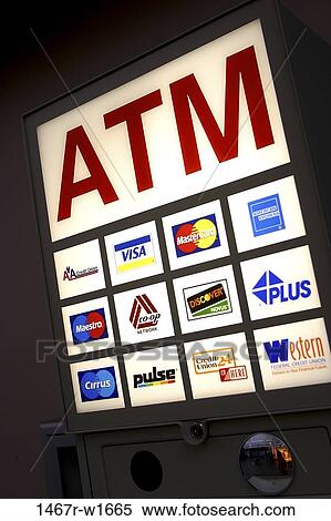 industry, sign, finance, financial, ATM, automatic teller machine View Large Photo Image Stock Photography - industry, sign, finance, financial, ATM, automatic teller machine. Fotosearch