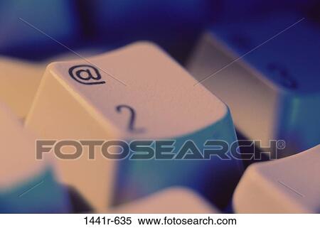 Stock Photography - key, computer, two, web, still life, detail. Fotosearch