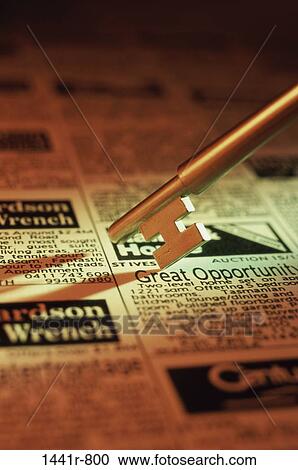 key, people, home, moving, newspaper, still life, new home View Large Photo Image Stock Image - key, people, home, moving, newspaper, still life, new home. Fotosearch