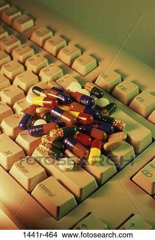 keyboard, computer, medicine, still life, internet, Computers Various View Large Photo Image Picture - keyboard, computer, medicine, still life, internet, Computers Various. Fotosearch