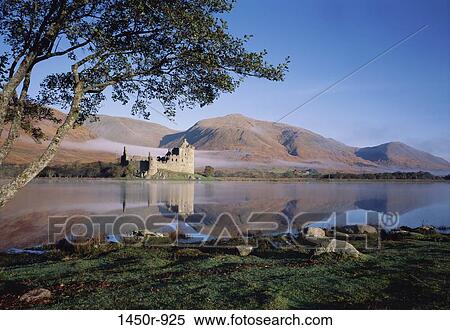 Kilchurn Castle, Loch Awe, Scotland View Large Photo Image Stock Photography - Kilchurn Castle, Loch Awe, Scotland. Fotosearch
