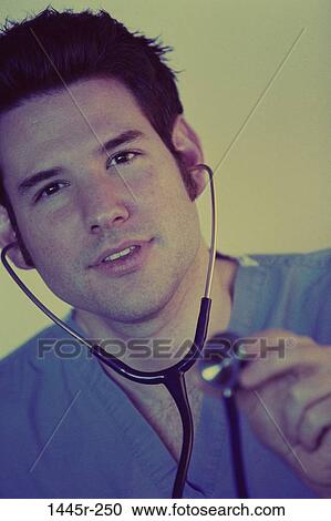 listening, doctor, stethoscope, health, brunette View Large Photo Image Stock Image - listening, doctor, stethoscope, health, brunette. Fotosearch