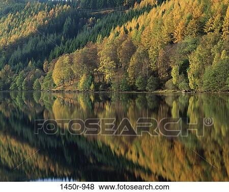 Loch Tummel, Scotland View Large Photo Image Stock Photo - Loch Tummel, Scotland. Fotosearch