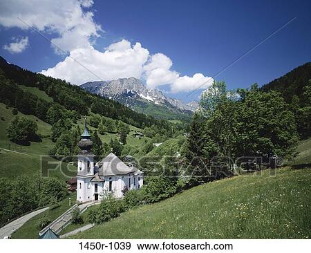 Maria Gern, Germany View Large Photo Image Stock Photo - Maria Gern, Germany. Fotosearch