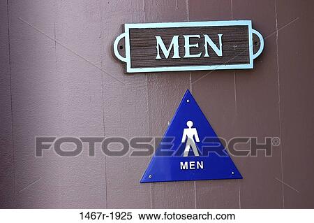 men, public, sign, still life, bathroom View Large Photo Image Stock Photography - men, public, sign, still life, bathroom. Fotosearch