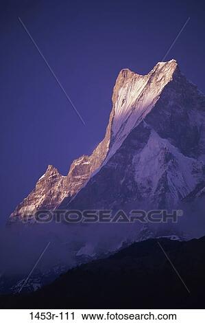 Mount Machhapuchhre, Nepal View Large Photo Image Stock Image - Mount Machhapuchhre, Nepal. Fotosearch