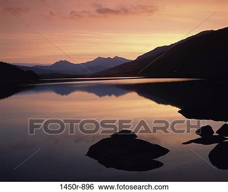 Mount Snowdon, Llynau Mymbyr, Wales View Large Photo Image Stock Photograph - Mount Snowdon, Llynau Mymbyr, Wales. Fotosearch