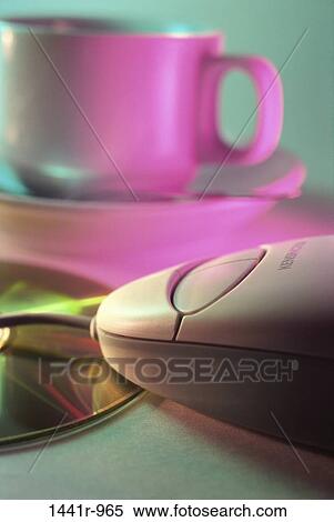 mouse, computer, coffee cup, still life, cup, component View Large Photo Image Stock Photography - mouse, computer, coffee cup, still life, cup, component. Fotosearch
