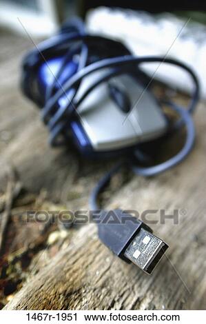 mouse, computer, cord, plug, component, cable View Large Photo Image Stock Image - mouse, computer, cord, plug, component, cable. Fotosearch