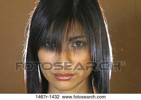 multiethnic, people, woman, staring, serious, brunette View Large Photo Image Stock Image - multiethnic, people, woman, staring, serious, brunette. Fotosearch