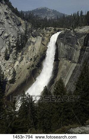 Nevada Falls, California, USA View Large Photo Image Picture - Nevada Falls, California, USA. Fotosearch