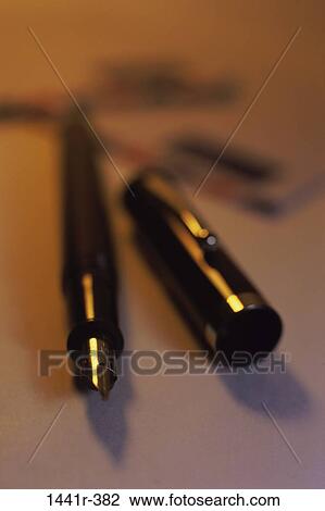 pen, fountain pen, open, business, cap, still life View Large Photo Image Stock Image - pen, fountain pen, open, business, cap, still life. Fotosearch