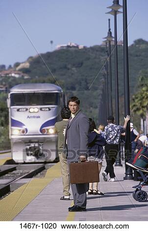 people, briefcase, train, business, transportation, waiting View Large Photo Image Stock Image - people, briefcase, train, business, transportation, waiting. Fotosearch