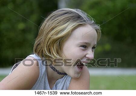 people, happy, laughing, girl, outdoors, child View Large Photo Image Stock Photo - people, happy, laughing, girl, outdoors, child. Fotosearch