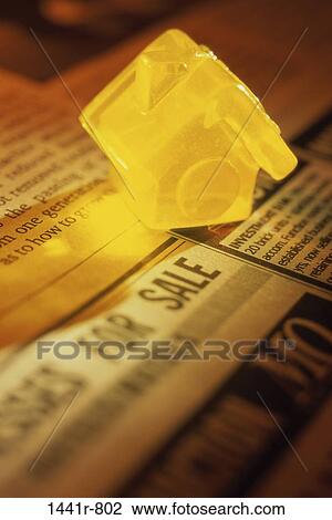 people, home, moving, newspaper, house, still life, new home View Large Photo Image Stock Image - people, home, moving, newspaper, house, still life, new home. Fotosearch