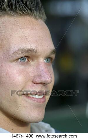 Stock Photo - people, smiling, male, smile, brunette. Fotosearch
