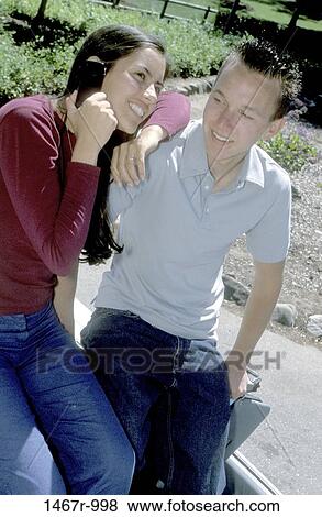 people, smiling, telephone, talking, couple, sitting, phone View Large Photo Image Stock Photo - people, smiling, telephone, talking, couple, sitting, phone. Fotosearch