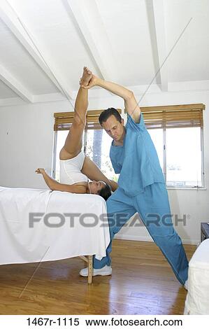 people, stretching, health, bending, personnel, treatment View Large Photo Image Stock Photography - people, stretching, health, bending, personnel, treatment. Fotosearch